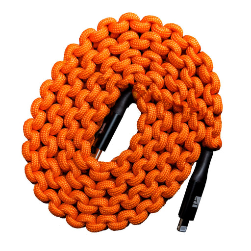 Dark Energy Lightning to C Paracord Cable & USB C to C Paracord Cable -18W