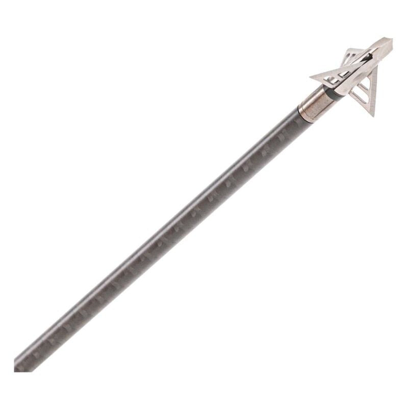 Muzzy Trocar Ti Broadhead 3-Blade 1 1/4″ Cut 100 Grain - 3/Pack