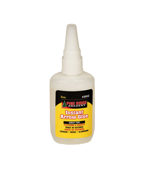 Pine Ridge Archery Instant Arrow Glue - 2 oz Bottle