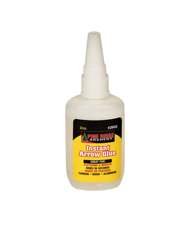 Pine Ridge Archery Instant Arrow Glue - 2 oz Bottle