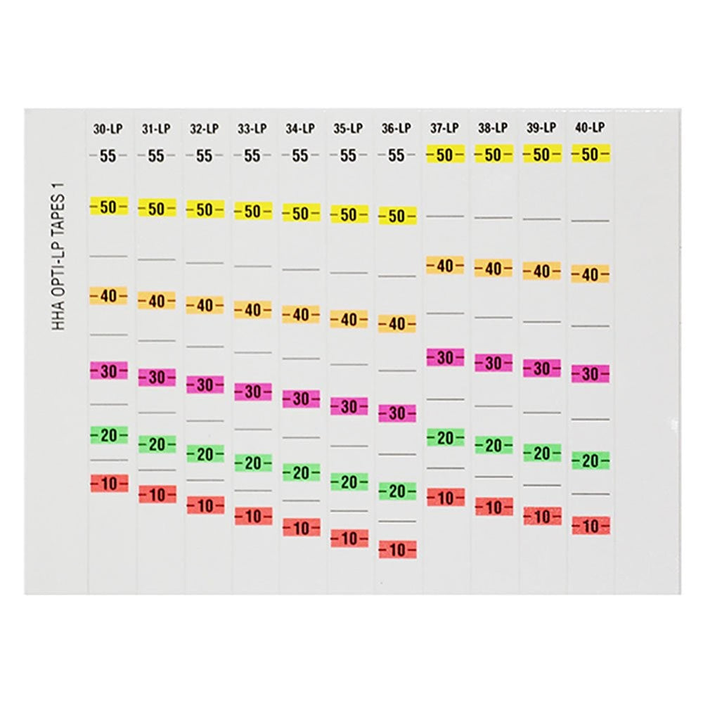 HHA Optimizer Lite Sight Tapes (For Low Poundage Bow) LP Tapes - Used