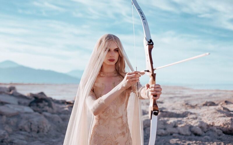 SAS Spirit 62" Youth Take Down Recurve Bow Wooden Maple 22lbs Left Hand - Used