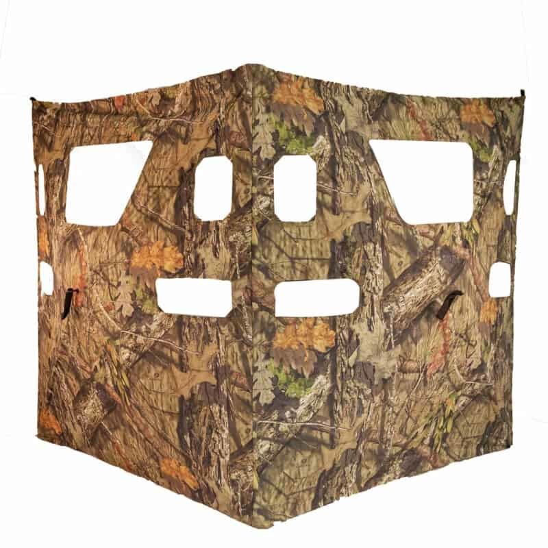 Rhino Blinds Cut N' Run 2-Panel Blind Mossy Oak Break-Up - Open Box
