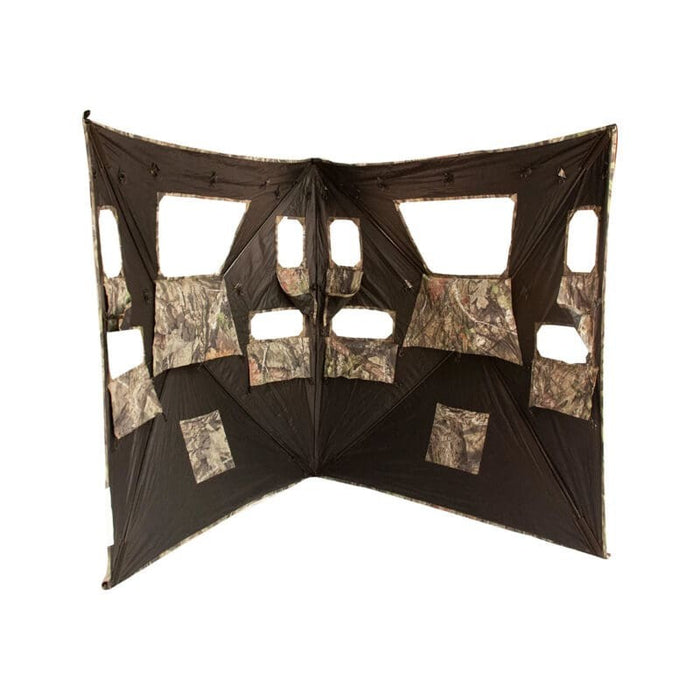 Rhino Blinds Cut N' Run 2-Panel Blind Mossy Oak Break-Up - Open Box