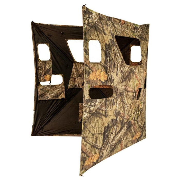 Rhino Blinds Cut N' Run 2-Panel Blind Mossy Oak Break-Up - Open Box