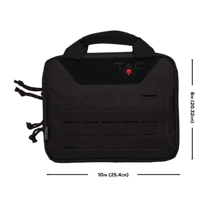 Tac-Six Crew 2-Gun Tactical Pistol Case, 10"L x 8"W Black - Used