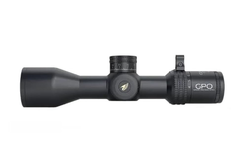 German Precision Optics Centuri Compact 4-16x44mm 30mm Rifle Scope - Black