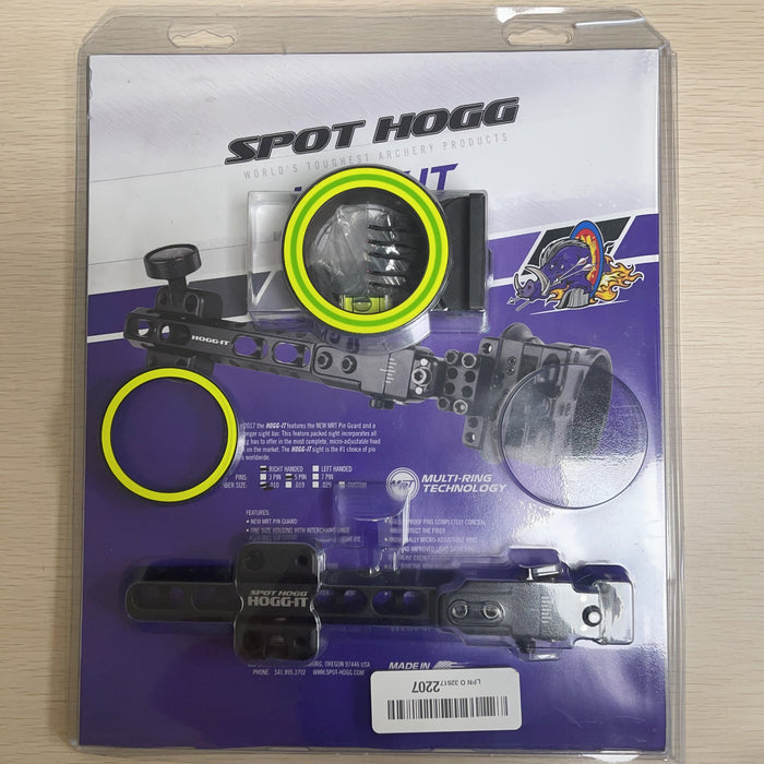 Spot-Hogg Hogg-It MRT Wrapped 5-Pin Sight .010 Right Hand - Used