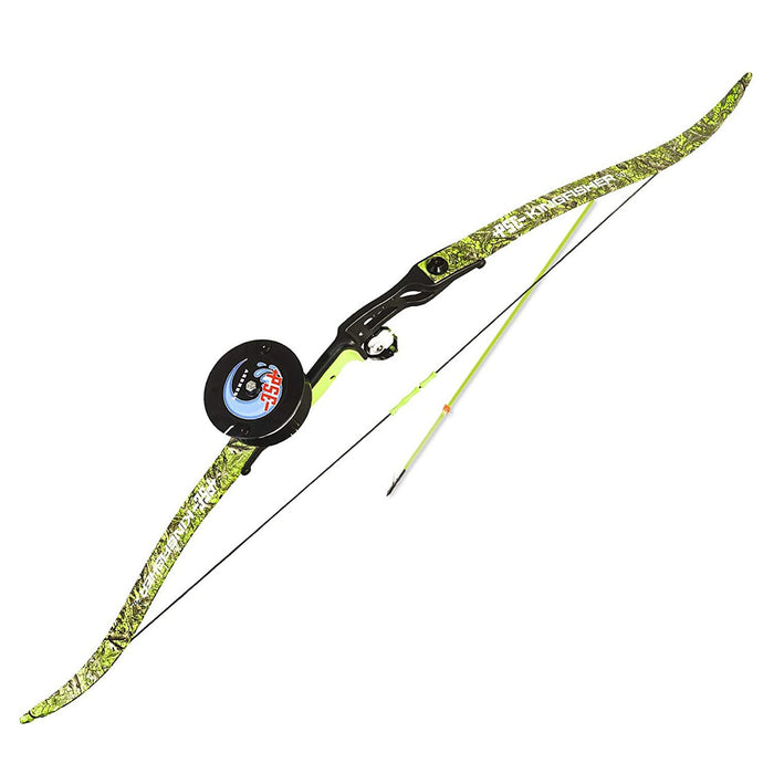 PSE Kingfisher Recurve Bowfishing Bow Package 56" with Arrow Reel RH 50lbs- Used