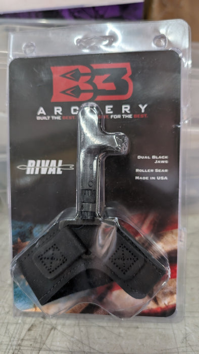 B3 Archery Rival Buckle Strap Release Aid w/ Swivel Connector Black - Used