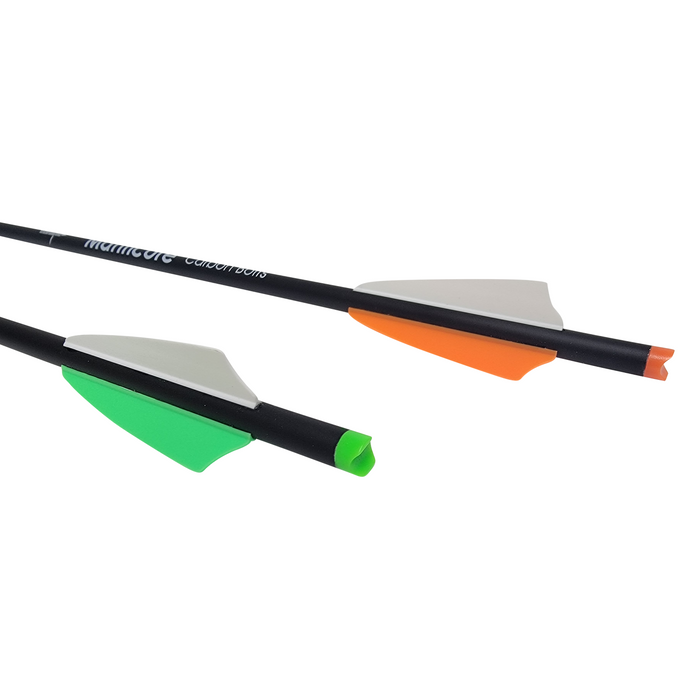 SAS 15" Manticore Carbon Bolts for Hunting Recurve Crossbow 6/Pack - Open Box