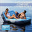Aqua Leisure Adult Unisex Ultra-Cushioned Comfort Blue Pool Lounge Float for Two