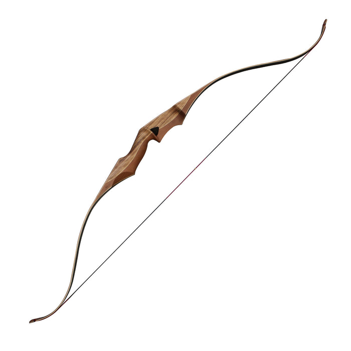 SAS Maverick One Piece Traditional Wood Hunting Bow 55lbs LH - Open Box