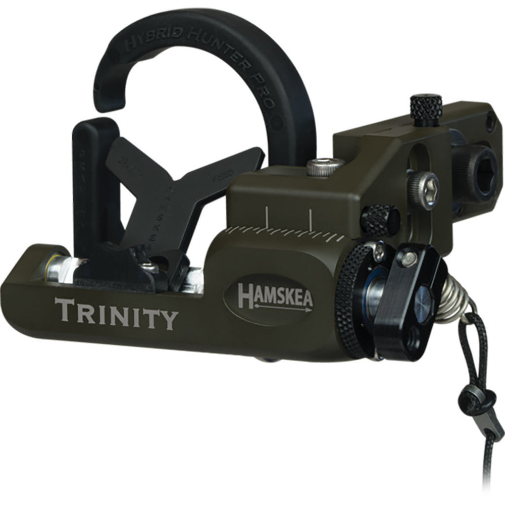 Hamskea Trinity Hunter Rest Pro Micro Tune OD Green Left Hand - Used