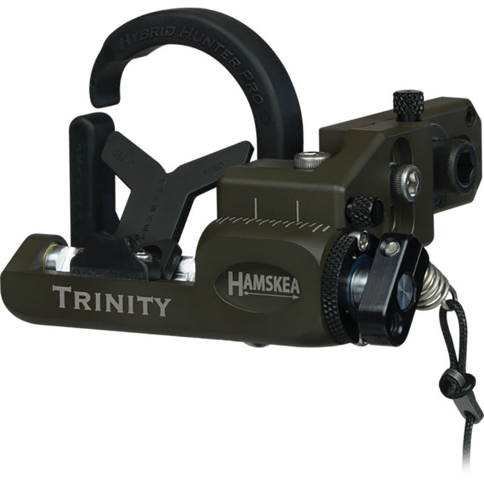 Hamskea Trinity Hunter Rest Pro Micro Tune OD Green Left Hand - Used