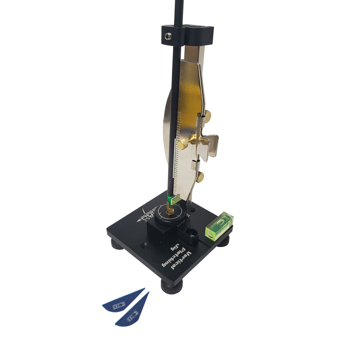 SAS Fletching Jigs Vertical With Straight Clamp for Arrow Vanes Feathers - Used