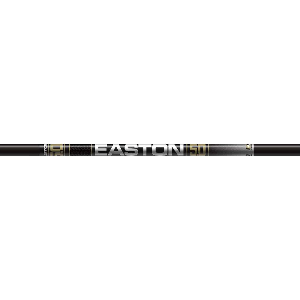 Easton Hunting Arrows 5.0 5mm w/ 50 Grain Steel Halfout Size 340 - 12/Pack