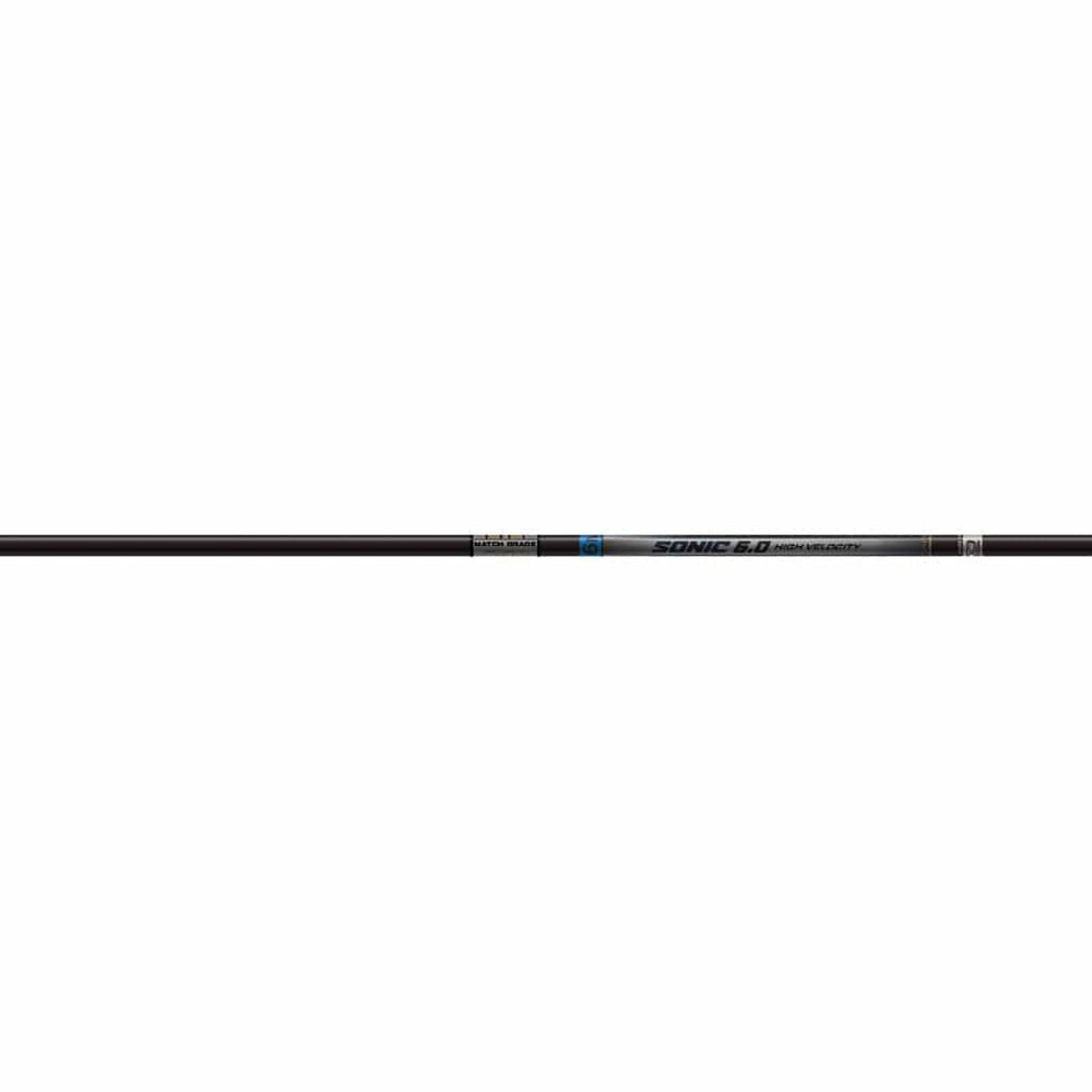 Easton Sonic 6.0 Match Grade 300/340 Spine Bare Shaft - 12/Pack
