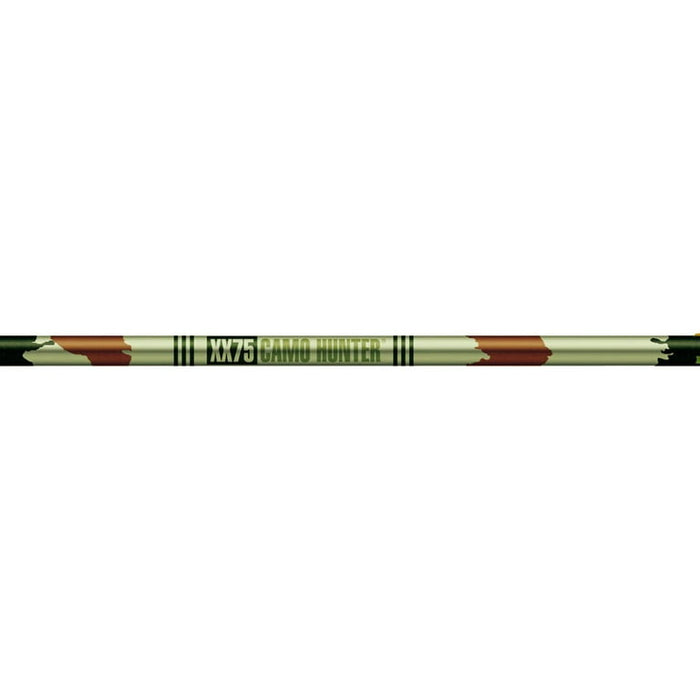 Easton XX75 Camo Hunter 2216 Aluminum Arrow Shafts w/ Nocks and Inserts- 12/Pack