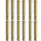 Easton Archery 6.5MM Brass Inserts 50-75gr - 12/Pack