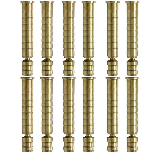 Easton Archery 6.5MM Brass Inserts 50-75gr - 12/Pack