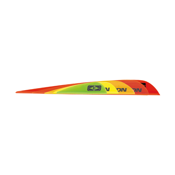 Easton 380 Diamond Vanes White/Yellow - 100/Pack