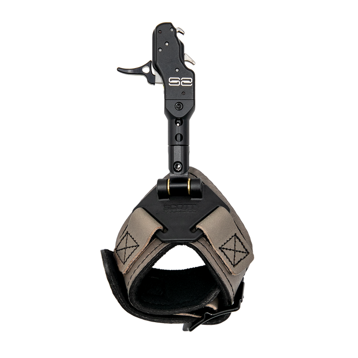 Scott Archery S2 Solid Dual Sear Buckle Strap Bow Release - Black