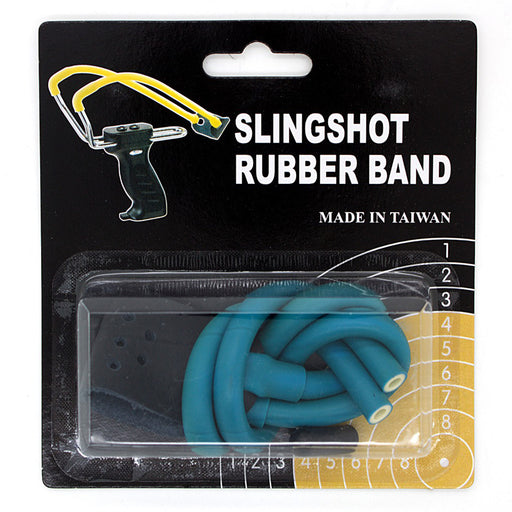 Wizard Slingshot Replacement Rubber Power Bands (Magnum with Leather Pouch)