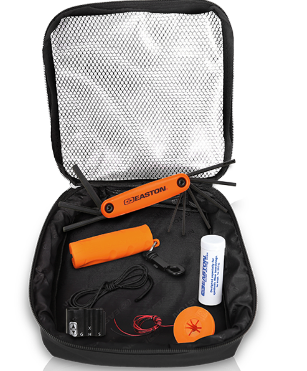 Easton Archery Essentials Value Pack 8-Piece Bow Maintenance Kit - Open Box