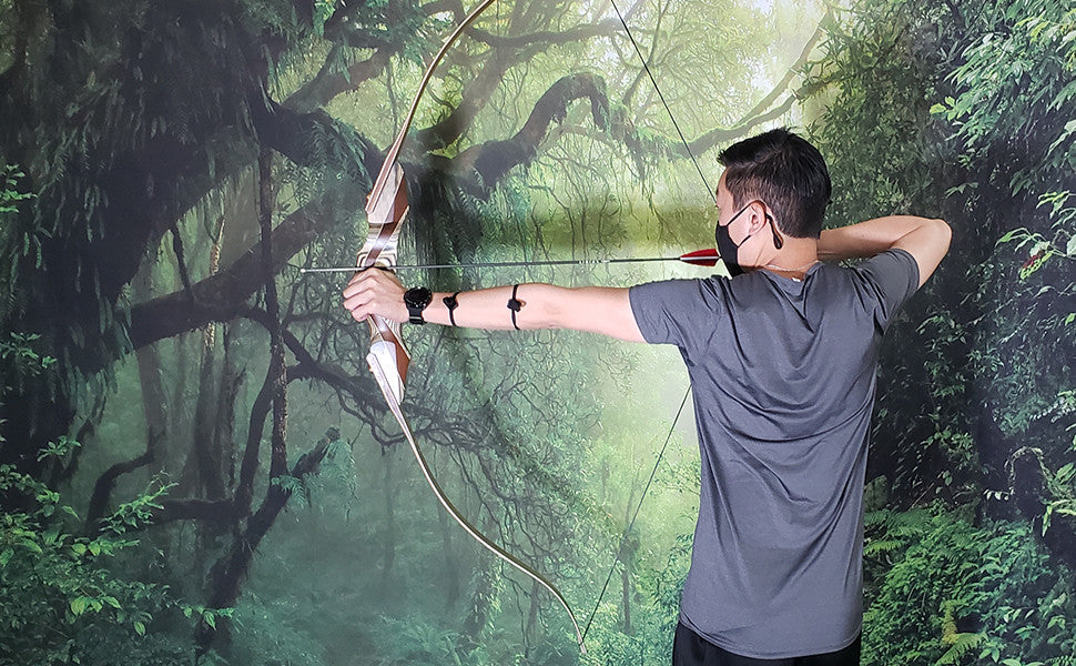 SAS Voyager 62" Premium Takedown Hunting Bow with Stringer 45lbs RH - Open Box