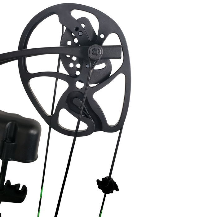 SAS Feud X 30-70 Lbs 19-31" Compound Bow Pro Package Black - Open Box