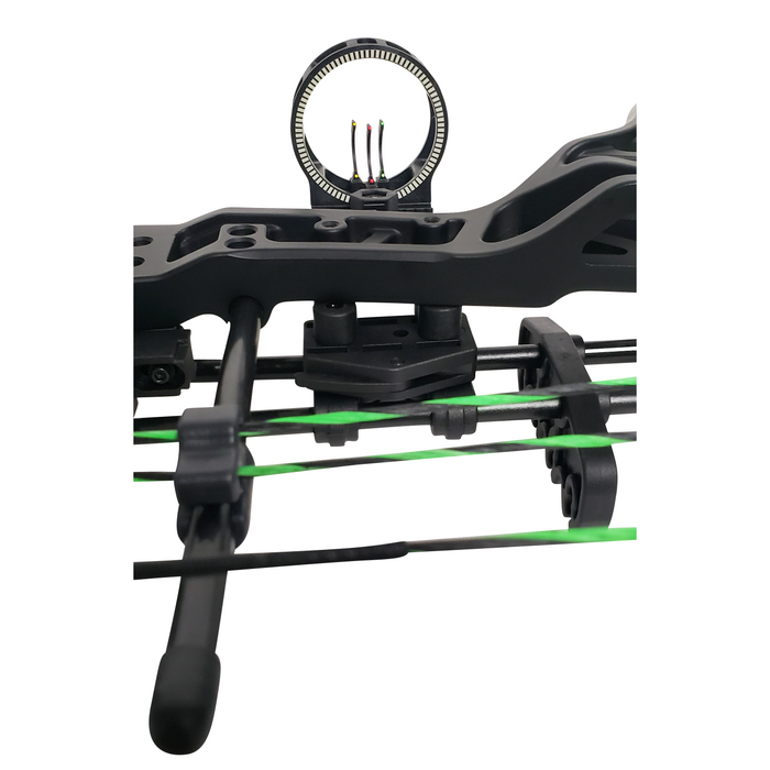 SAS Feud X 30-70 Lbs 19-31" Compound Bow Pro Package Black - Open Box