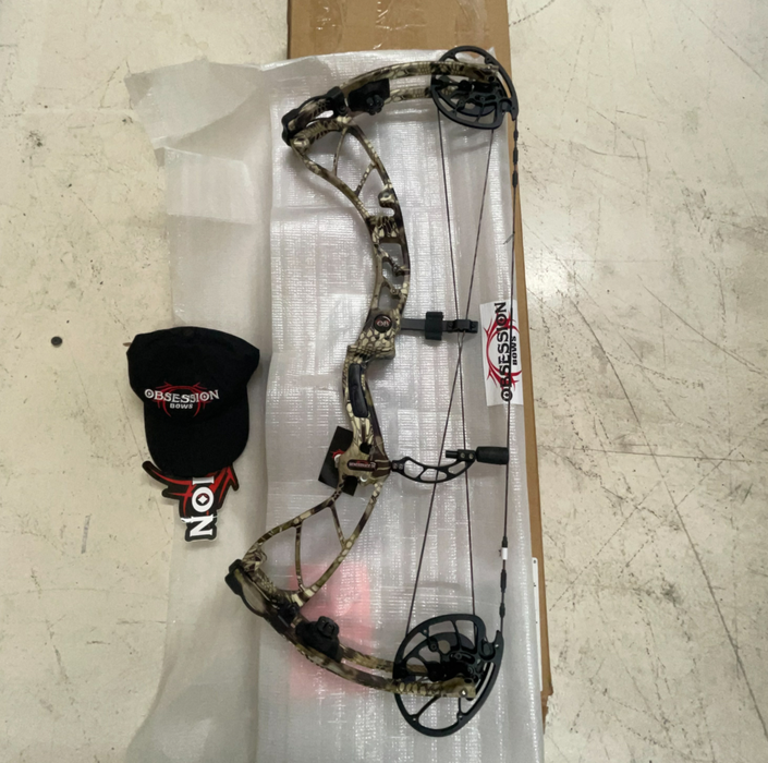 Obsession Hemorrhage 28/60# Compound Bow - Camo