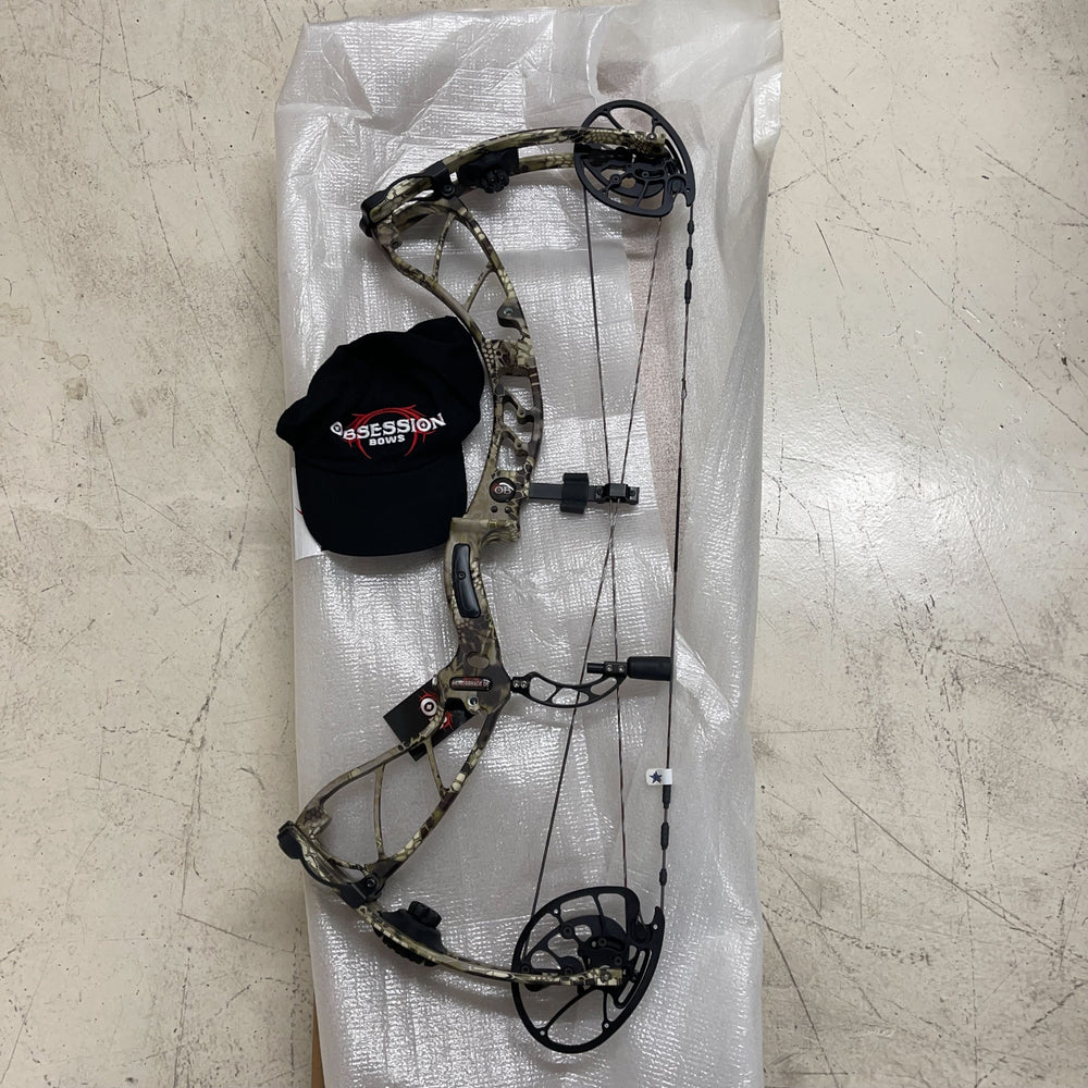 Obsession Hemorrhage 28/70# Compound Bow - Camo