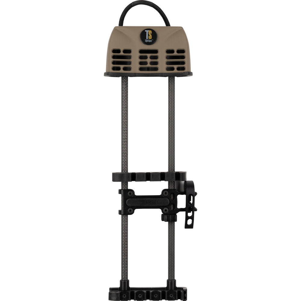 TightSpot Rise Lite 5-Arrow Quiver Saddel Tan Left Hand - Open Box