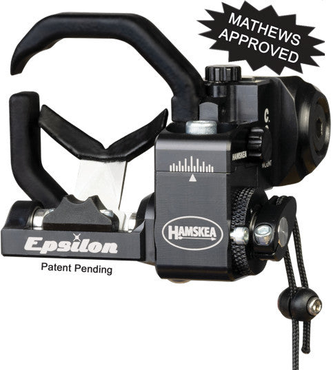 Hamskea Epsilon Arrow Rest with Mathews Bracket Black Left Hand - Open Box