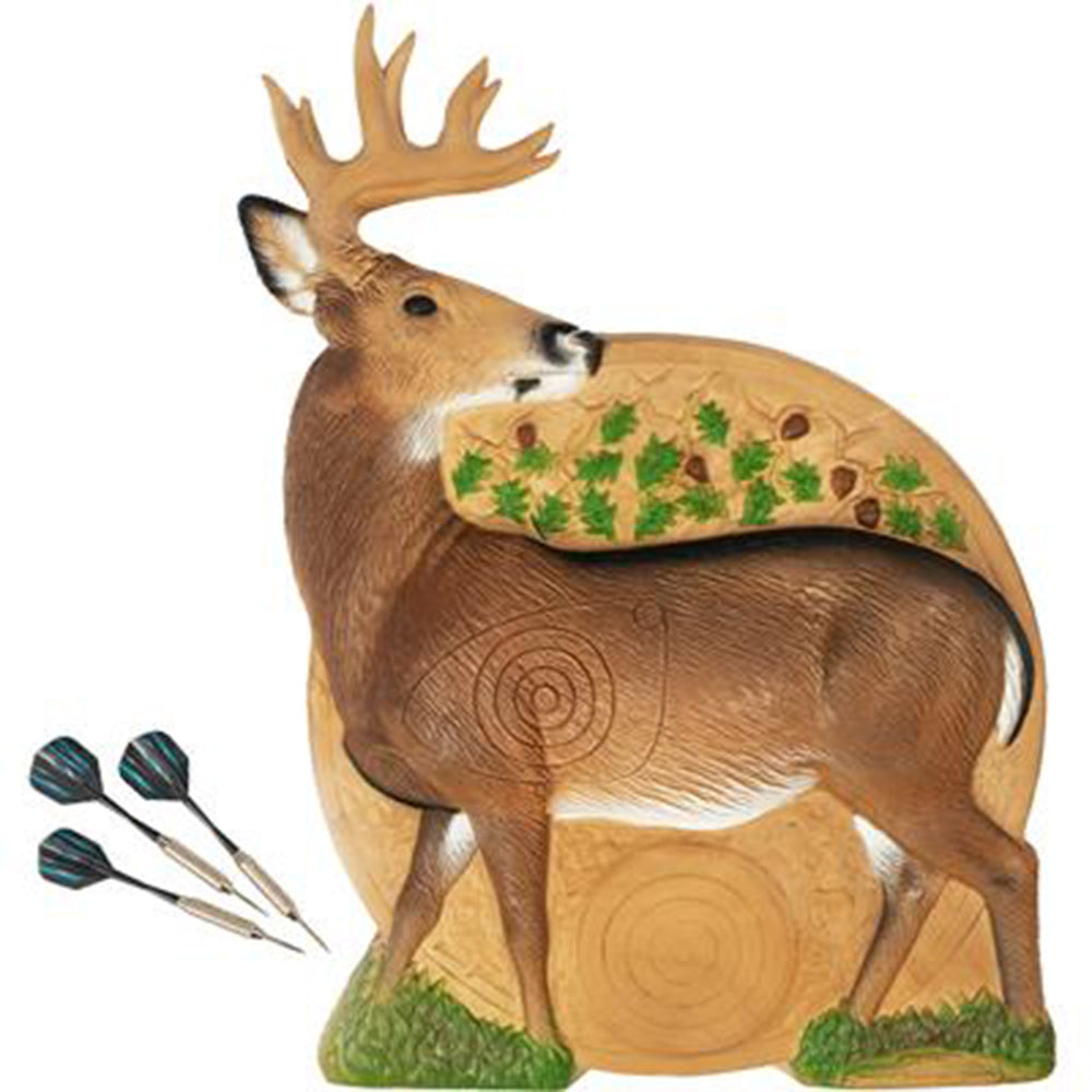 Rinehart Game Room Hunt Series Dartboards - Deer, Elk & Velociraptor Boards