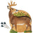 Rinehart Game Room Hunt Series Dartboards - Deer, Elk & Velociraptor Boards