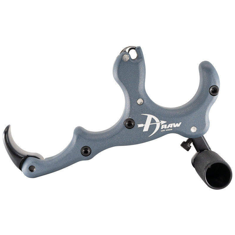 B3 Archery Draw Closed Hook Thumb Release - Blue