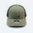 Ravin Logo Black HatRaven Hat Richardson 112 Trucker Cap - Olive, Black