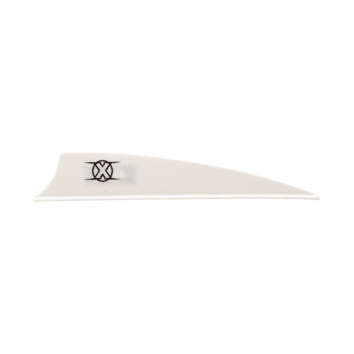 Bohning X Vane 3" Shield Cut 36/Pack - White