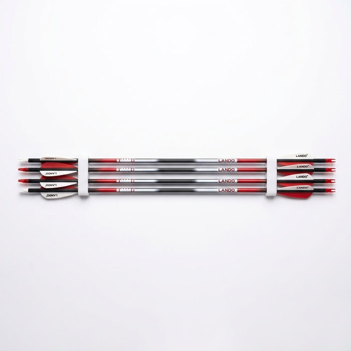 LWANO 30" Carbon Arrows, Archery Target Practice Hunting Arrows 500 - 12/Pack