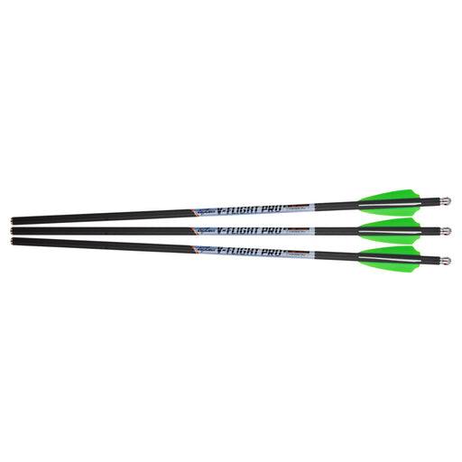 Excalibur V-Flight Pro Arrow 18" Illuminated Bolts for Hybrid Crossbows - 3/Pack