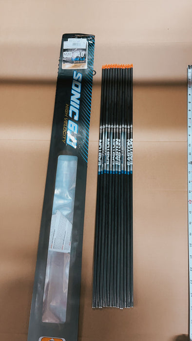 Easton Sonic 6.0 Match Grade 340 Spine Bare Shaft 12/Pack Length 24-3/4" - Used