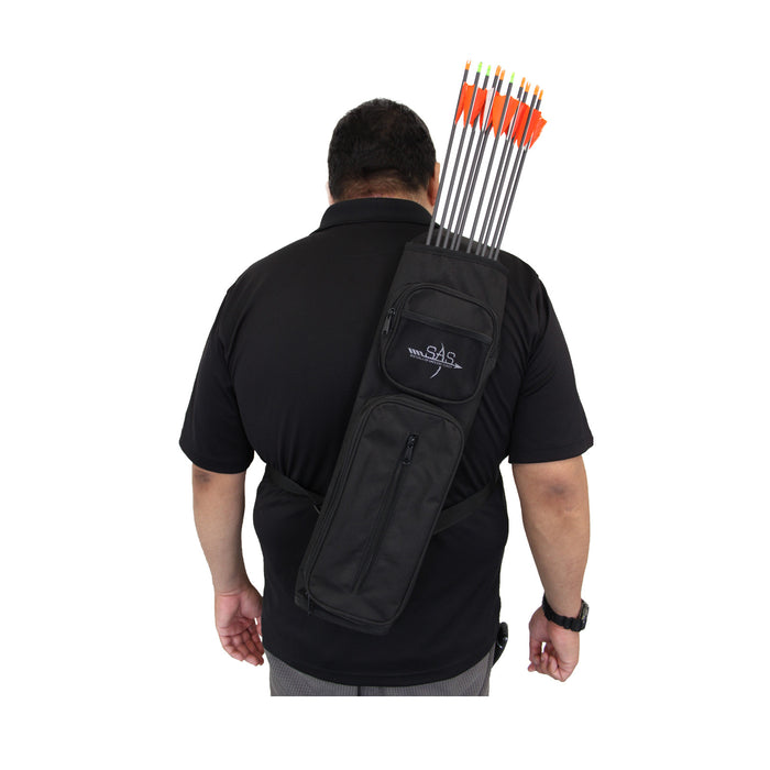 SAS Back Arrow Quiver with Two Front Pockets