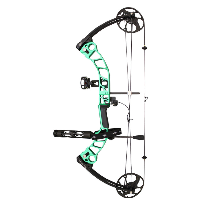 SAS Destroyer 19-55 lbs Archery Compound Bow ATA 31" - Pro/Travel Package