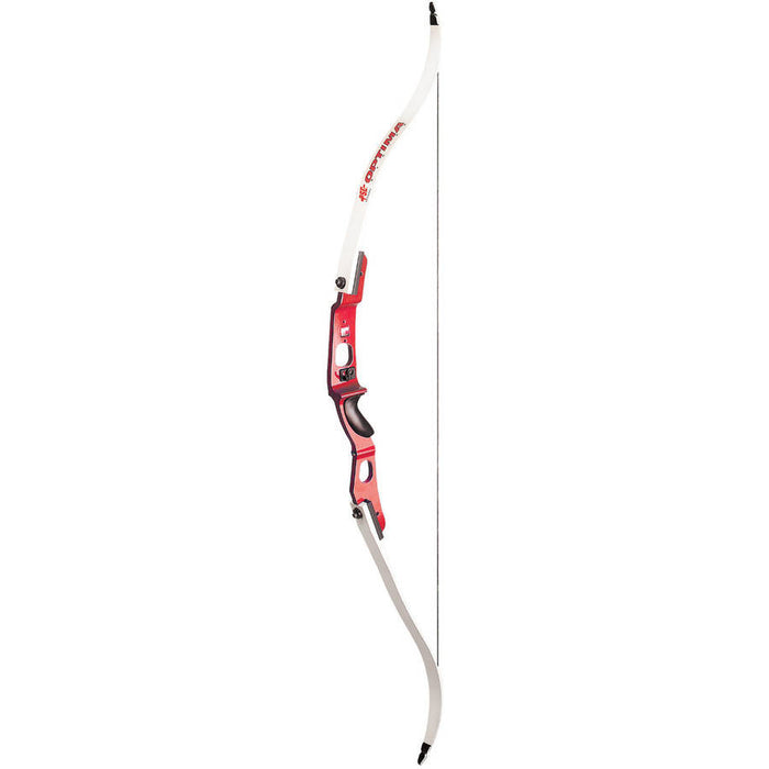 PSE Optima Archery Take Down Recurve Bow Kit Blue/Red - Left-hand or Right-hand