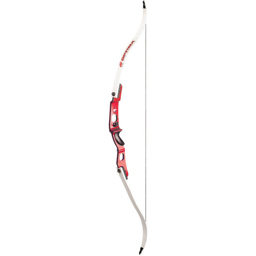 PSE Optima Archery Take Down Recurve Bow Kit Blue/Red - Left-hand or R ...
