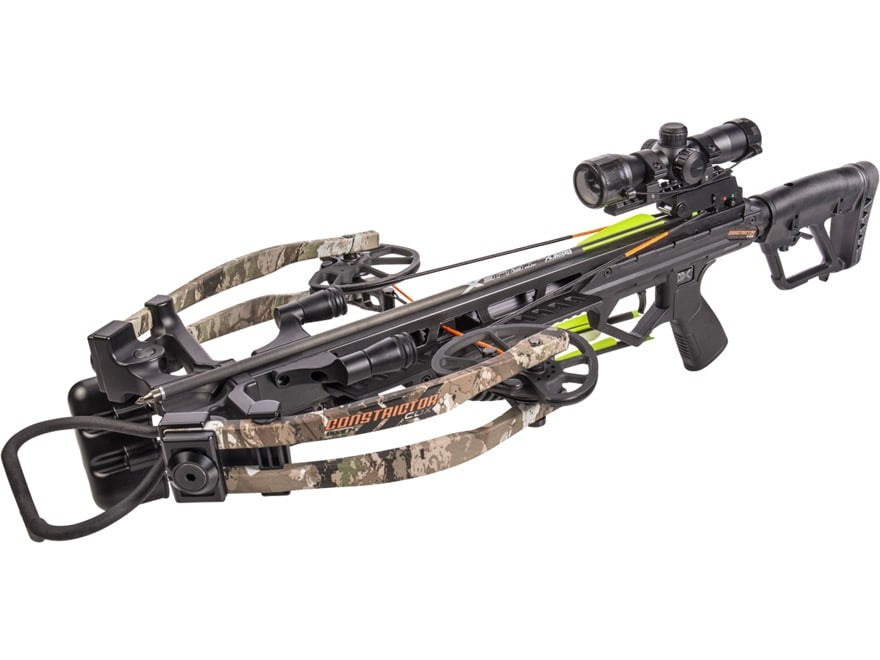 Bear X Constrictor CDX Crossbow Package 410FPS - Veil Stoke/True Timber Strata