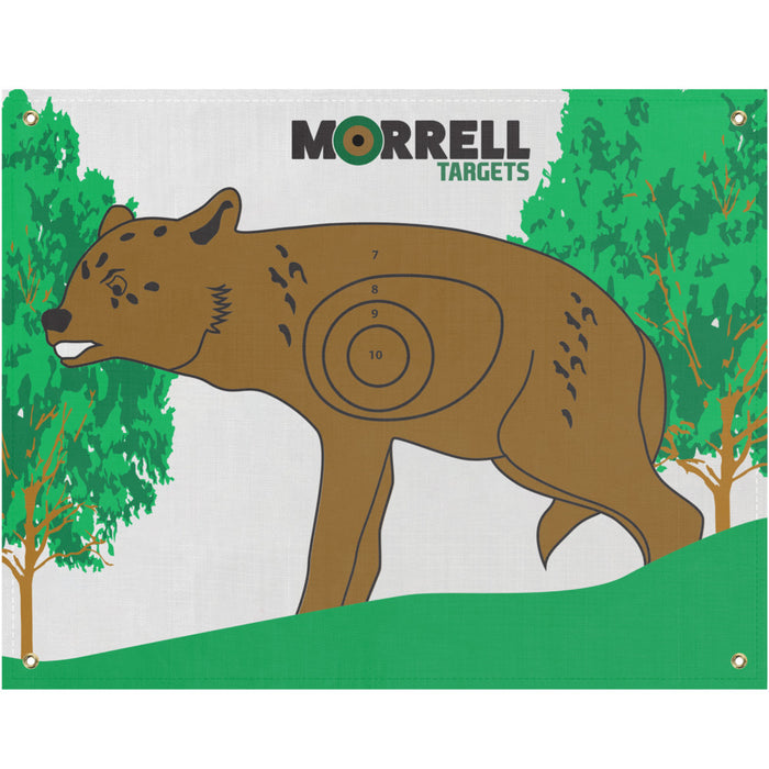 Morrell  I.B.O/NASP Polypropylene Archery Target Face - 6 Designs Availabel